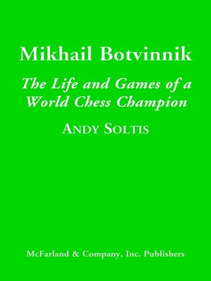 cover image of Mikhail Botvinnik